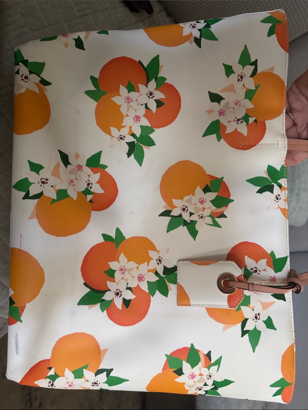 Kate Spade Harding Street Orange Tote - Picture 10 of 16